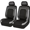 GQTMEUGTZ 2 Pezzi Coprisedili Auto Anteriore per Tesla Model 3 Highland 2024 2025 2026, Coprisedile Coprisedili Auto Antiscivolo Traspirante Proteggono Accessori Interno,B