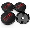 SANSHAOS 4 Pezzi Auto Coprimozzo per OZ Racing (60mm),Coprimozzo Del Centro di Rotella Dell'auto Impermeabile Antipolvere Accessori per Lo Styling Del Logo Dell'Auto,J