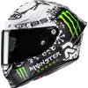 HJC RPHA 1 V2 Carbon Snow.Diab. MC10SF Casco Integrale unisex nero