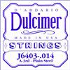 D'Addario Corda singola J6403 in acciaio per dulcimer, .014