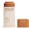 ATTITUDE Oceanly Plastic-Free Lightweight Bronzer Stick, Titanium Dioxide-Free, EWG Verified, Vegan Makeup, Golden, 8.5 grams