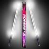Powerstix™ Bacchette luminose a LED con sensore di dissolvenza, facile sostituzione della batteria, in policarbonato resistente, prodotte in Gran Bretagna, per kit acustici ed elettronici