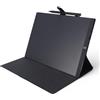 XUMIUZIY Scheda di Disegno Elettronico, Display di Trasparente Facile da Usare una Risposta Sensibile della Scrittura LCD Riutilizzabile con una Custodia Protettiva per la Casa (BLACK)