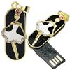 OneSquareCore 16GB Forma della USB Flash Drive USB unità memoria Stick Thumb Drives USB 2,0 disco pen drive data storage Flash disco Zip drive chiavetta USB USB Drive (Ballerino)