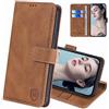 FMPCUON Custodia per Samsung Galaxy A54 5G, Flip Custodia in Pelle Samsung Galaxy A54 5G, Cover a Libro Samsung Galaxy A54 5G Magnetica Portafoglio per Samsung Galaxy A54 5G Case, Marrone