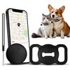 Pipihome Collare GPS Gatto, Cat Tracker, Mini GPS Tracker Compatibile con IOS & Android, Localizzatore per Cani Senza Abbonamento In Tempo Reale, Adatto A Pets, Bambini E Bagagli (Nero)