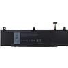 Duotipa Batteria sostitutiva TDW5P compatibile con Dell Alienware 13 R3 ALW13C D1738 D2718 D2728 D2738 D2838 D2508 D2503S D2506S D2715S Series V9XD7 0V9XD7 04R3 RR3 0 Batteria JFWX7 con strumenti