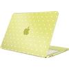 FINTIE Cover Compatibile con MacBook Neo 13 Pollici A3404 (A18 Pro Chip, 2026) -Ultra Sottile Trasparente Custodia Rigida Protettivo Guscio Rigido Case per MacBook Neo 13 (Z-Pois Giallo)