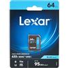 Lexar SDXC Card 64GB Professional 633x UHS-I V30 U3
