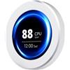 YPREWY 2.8 pollice LCD USB Round Computer Monitor Display Screen USB Tipo C Secondario PC CPU GPU Monitor Ambient Screen