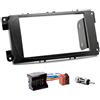 Sound Way Kit di montaggio per autoradio 2 DIN con supporti per Ford Focus Mondeo S-Max C-Max Galaxy Kuga, colore: nero