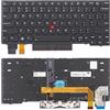 CWONCONGOIN Tastiera di Sostituzione del Laptop Tastiera della Versione Americana con retroilluminazione per Lenovo ThinkPad X280 A285 X390 X395 X13 L13 01YP160 01YP040
