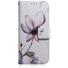 Sunrive Cover compatibileRealme C73 5G/C75 5G,Custodia con supporto di stand e in Pelle artificiale per carte di credito Portafoglio Flip Chiusura Magnetica bumper(T magnolia)