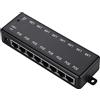 LUCKDANO Adattatore di Iniettore POE Passivo, Iniettore POE Non Standard Ethernet Modulo di Alimentazione di Alimentazione a 8 Porte RJ45 Plastica DC12V-48V 15a per Telecamere IP e Dispositivi di Rete