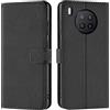 Verco custodia per Huawei Nova 8i, Honor 50 Lite Case per Huawei Nova 8i / Honor 50 Lite Cover PU Pelle Portafoglio Protettiva, Nero
