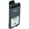 vhbw batteria compatibile con Icom IC-F1000, IC-F1000D, IC-A16E, IC-A16 radio (1500mAh, 7,4V, Li-Ion) + clip