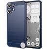TingYR Cover Compatibile con Nothing CMF Phone 2 Pro, Ultra Sottile di Gomma, Ottima Cover Antiurto TPU Flessibile.(Blu)