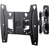 One For All WM4251 Supporto da Parete per TV - Montaggio a Muro Girevole 180° e Inclinabile 15° - Dimensioni Schermo 19-43 pollici - Per Tutti i Tipi di TV - Massimo Peso 30kg - Nero