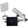 SMTYXS Kit Amplificatore Segnale Cellulare, Internet, Rete Omnidirezionale A 360°, 2G, 3G, 4G 900 1800 2100mhz Copertura più ampia(2600Mhz Band 7)