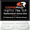 Corepad Skatez PRO 309 - Piedini di ricambio compatibili con ATK Blazing Sky F1 Ultimate V1 & V2 Wireless & F1 Extreme V1 & V2 Wireless & F1 Leviatan LEV V2 Extreme