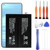 VUXYIT BLP887 - Batteria di ricambio compatibile con Realme GT2/GT2 Pro/GT Neo 2 con kit di attrezzi di riparazione