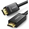 UGREEN Cavo DisplayPort HDMI 4K Ultra HD, Adattatore DP to HDMI Cable per PC, HDTV, Proiettore, Monitor, Occhiali VR, Schede Grafiche, Schede di Interfaccia, Media Center, ecc.(1M)