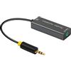 CERRXIAN 3.5mm Isolatore di Rumore ad Anello di Terra, Cancellatore di Filtro del Rumore Utilizza un Cavo Audio Jack da 3.5mm per Eliminare Il Rumore di Ronzio dal Sistema Audio per Auto Domestico