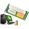 Ximimark - Adattatore connettore doppio triplo relè multiplo Add2PSU (ATX 24Pin a Molex 4Pin)