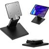 MYOYAY Lay - Supporto piatto per monitor LCD, regolabile, pieghevole, in metallo, con foro VESA 75 x 75 mm/100 x 100 mm, colore: nero