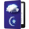 HUASIRU Custodia per dipinti Il nuovo Kindle (2022) con display da 6 pollici da 300 ppi (11a generazione, modello n. C2V2L3) Case Cover, Cielo Nuvole