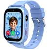 ELEJAFE Smartwatch Bambini GPS 4G con HD Videochiamata, Telefono Orologio Bambini con SOS, Chat Vocale, IP68 Impermeabile, Modalità Classe, Contapassi, Sveglia,Orologio Smartwatch Regalo per Bambino e Bambina