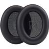 Elecphbo Cuscinetti auricolari di ricambio Q30/Q35 per cuffie Anker Soundcore Life Q30 e Q35 BT, cuscinetti auricolari con pelle proteica e memory foam, parte di riparazione (nero)