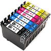 ESMONLINE Set di 8 cartucce compatibili in sostituzione di Epson 29 XL (T0299x) adatte per Expression Home XP-455 XP-452 XP-442 XP-435 XP-332 XP-335 XP-342 XP-235 XP-245