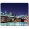 1art1 New York Panorama di Notte di Brooklyn Bridge Tappetino per Mouse 23x19 cm