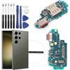 RongZy Porta di Ricarica USB per Samsung Galaxy S23 Ultra 5G Dock Connector Charger Board Flex Cable Assembly Sostituzione per Samsung Galaxy S23 Ultra 5G S918B con Strumenti