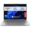 Lenovo - Notebook 16 Pollici ThinkBook 16 Gen 8, PC Portatile Professionale Windows 11 Pro, Intel Core 5 210H, Ram 16GB DDR5, 512GB SSD NVMe, Laptop Thunderbolt 4 Computer Audio Dolby, Espandibile 2TB