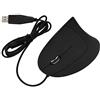 KIMISS Mouse Verticale Ergonomico USB per Mano Sinistra - Mouse da Gioco Confortevole e Salutare