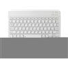Generic Tastiera wireless - Tastiera ricaricabile, tastiera portatile sottile | Tastiera portatile compatta, piatta, ergonomica, ultrasottile, per tablet, compatibile con più dispositivi