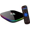 Pulsefell Android 10.0 TV Box, Smart TV Box with 2GB RAM 16GB ROM H616 Quadcore Cortex-A53 Mali-G31 MP2 GPU, Supporto WiFi 2.4GHz 6K Ultra HD Standard 10/100M RJ-45 Ethernet