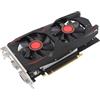 Vvikizy Scheda Grafica, Scheda Video Slot GDDR5 192BIT PCI Express 2.0 16X da 6 GB con Ventola di Raffreddamento Efficiente e Silenziosa, per Lavoro di Gioco e Supporto Multimediale
