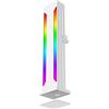 LICAEVEY Staffa di Supporto GPU ARGB, Supporto GPU Magnetico Scorrevole in Lega di Alluminio Regolabile per Scheda Grafica Desktop, Compatibile con Quasi Chassis (White)