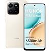 HONOR 400 Smart 4G Smartphone 6GB 128GB, Batteria da 6500mAh, 6.77 Schermo Resistente Alle Cadute IP64, Snapdragon 6s Gen 3, Fotocamera Principale da 108 MP, Android 15, Dual SIM, NFC, Oro