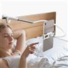 nediea Supporto per tablet a collo di cigno per letto, supporto regolabile per tablet, supporto per scrivania, braccio lungo flessibile per lettura Kindle a letto, compatibile con iPad e altri