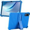 MEMELOKA Cover per DOOGEE U13 11 Pollici, Custodia Antiurto in Silicone Morbido Protettiva con Supporto[Protezione da Caduta], Blu