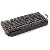 Yklhsocneg 83 tastiere da tastiera retrò macchina da scrivere tastiera wireless Bluetooth tastiera USB meccanici Punk Keycaps per PC, A