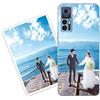 Sunrive Personalizzate Cover compatibile con TCL 30/TCL 30 Plus personalizzabile con Foto Testi Frase Logo Disegni e Grafiche Personalizzata, assorbimento degli urti morbido TPU trasparente
