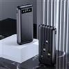 DAM Univers Batteria esterna, 22,5 W 20000 mAh, ricarica rapida, batteria portatile 4 porte, USB C, con 4 cavi compatibile con iPhone Pro Max Mini Plus Samsung iPad