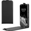kwmobile Cover compatibile con Google Pixel 10 / Pixel 10 Pro - Custodia verticale Flip Case Cover in simil pelle - con linguetta calamita