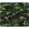 VACSAX Tappetino per mouse 30,5 x 25,4 cm, verde militare, stampa mimetica, tappetino per mouse da gioco