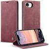 KZB Cover Libro per iPhone 17e/16e, Portafoglio Magnetica in Pelle